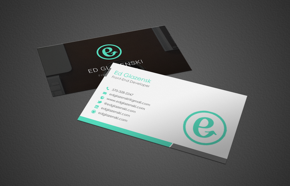 Business Card Design by chandrayaan.creative for EG Web Design | Design #8496677