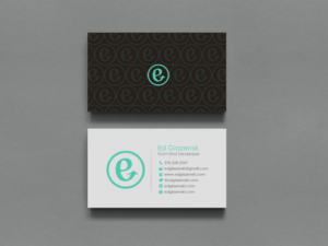 Business Card Design by chandrayaan.creative for EG Web Design | Design: #8496681
