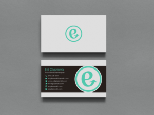 Business Card Design by chandrayaan.creative for EG Web Design | Design: #8496683