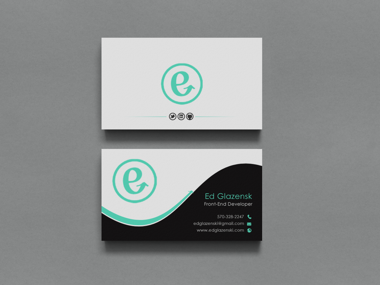 Business Card Design by chandrayaan.creative for EG Web Design | Design #8496684
