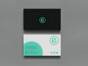 Business Card Design by chandrayaan.creative for EG Web Design | Design: #8496693