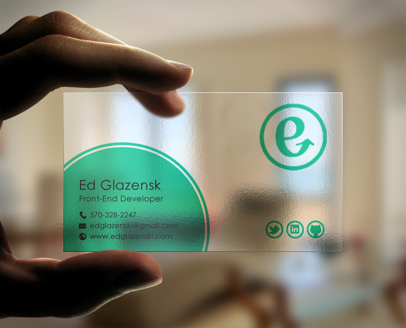 Business Card Design by chandrayaan.creative for EG Web Design | Design #8496694