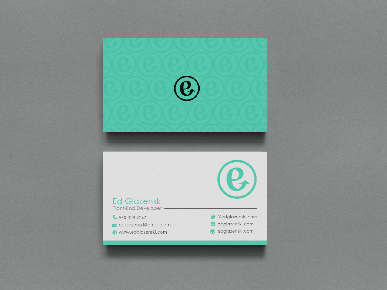 Business Card Design by chandrayaan.creative for EG Web Design | Design #8496695