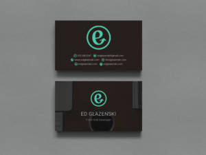 Business Card Design by chandrayaan.creative for EG Web Design | Design: #8504163