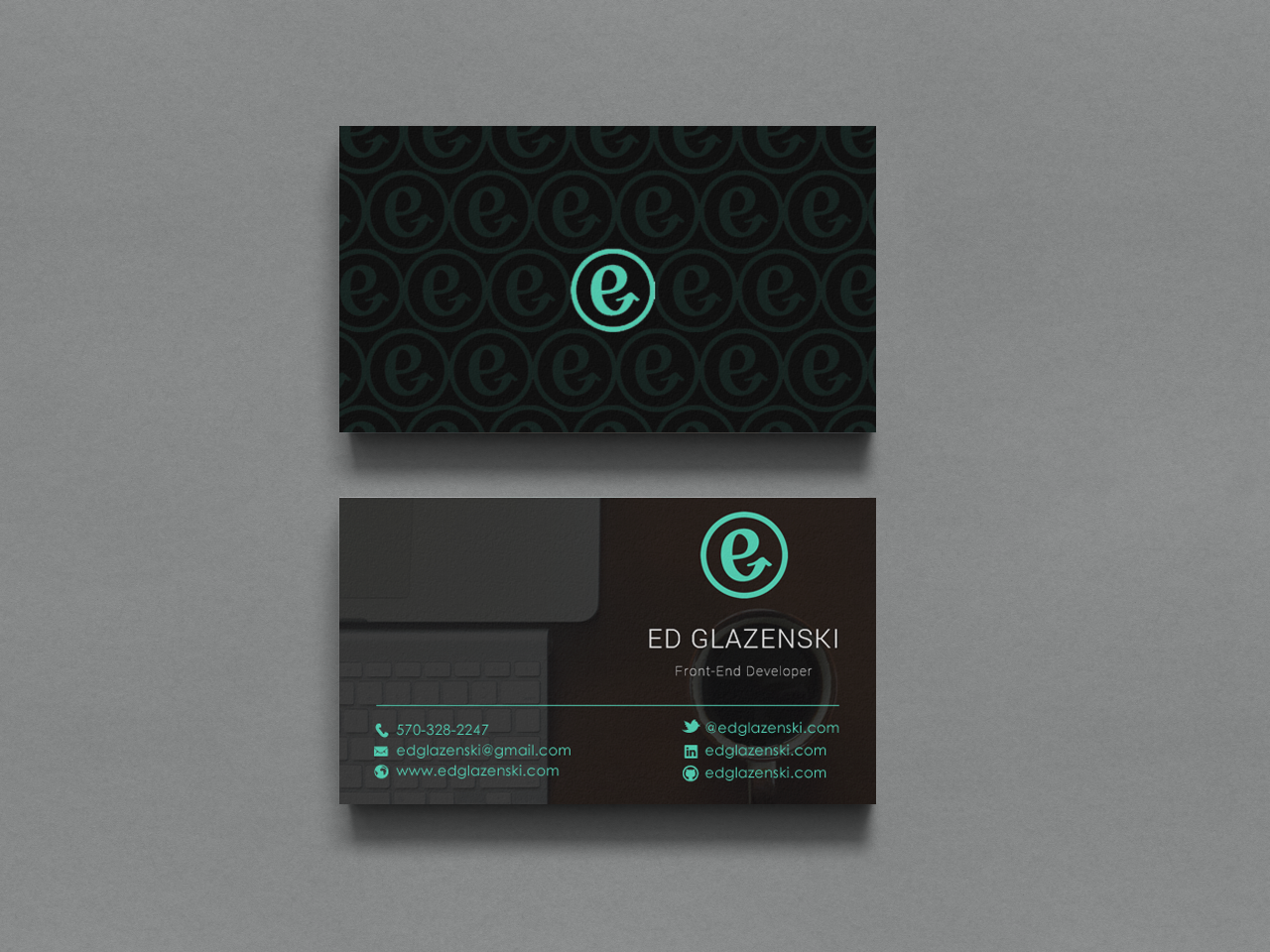 Business Card Design by chandrayaan.creative for EG Web Design | Design #8504166
