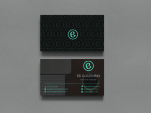 Business Card Design by chandrayaan.creative for EG Web Design | Design: #8504166