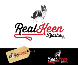 Logo Design by CoffeeBreak88 for Real Keen Leashes | Design #9247628