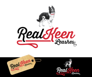 Real Keen Leashes | Diseño de Logo por CoffeeBreak88