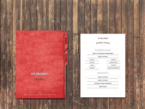 Menu Design by Seamus Radu for Como en el Rancho, S.A. de C.V. | Design #2029709
