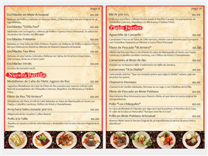 Design de Menu par Parul pour Como en el Rancho, S.A. de C.V. | Design : #2007154