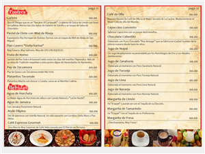 Design de Menu par Parul pour Como en el Rancho, S.A. de C.V. | Design : #2007159