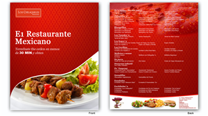 Menu Design by MAS