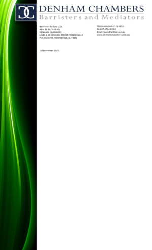 Briefkopf-Design von designerone für dieses Projekt | Design #9183923