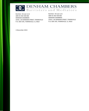 Letterhead Design by designerone for this project | Design: #9184390