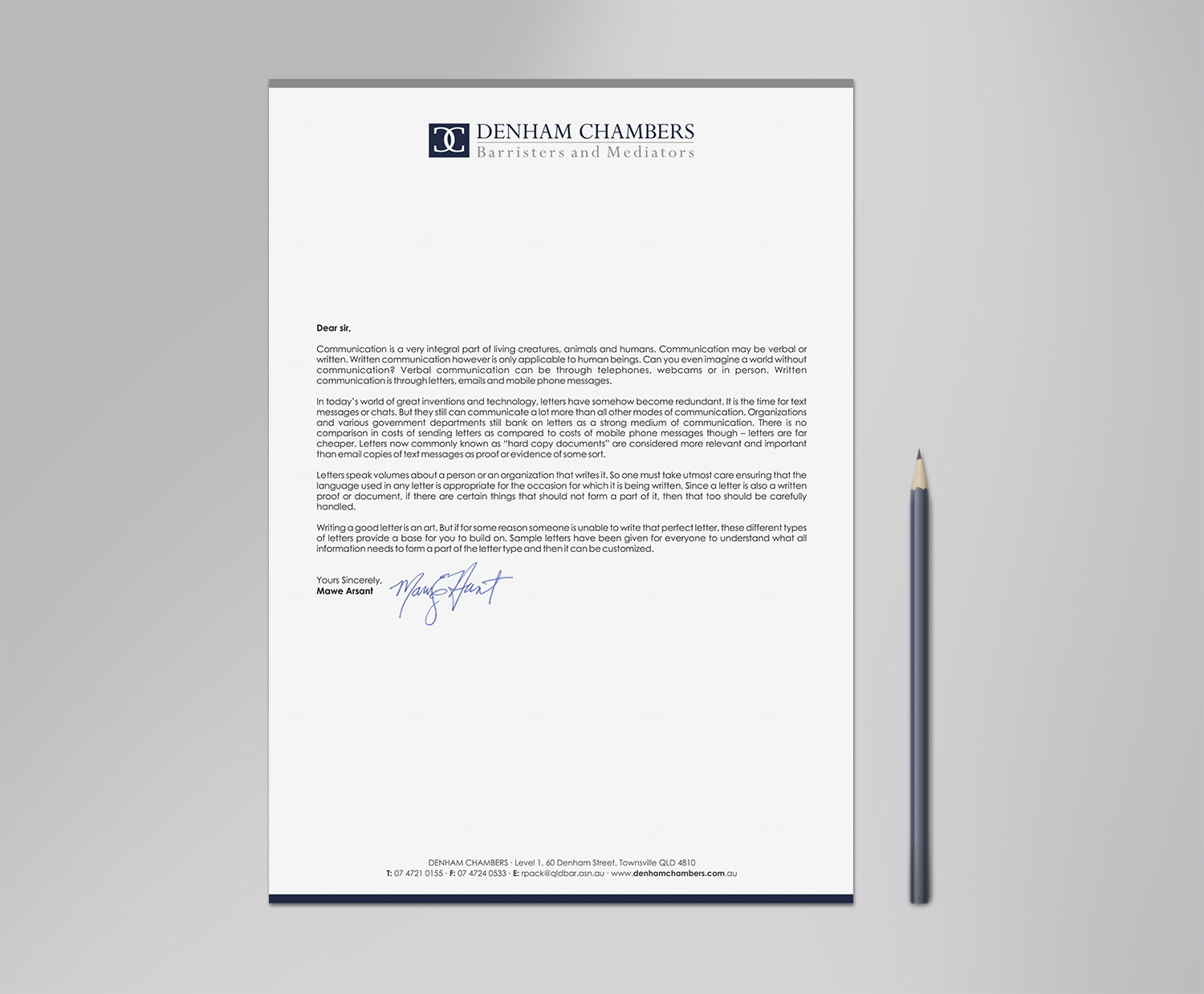 Letterhead Design by logodentity for this project | Design #8478436