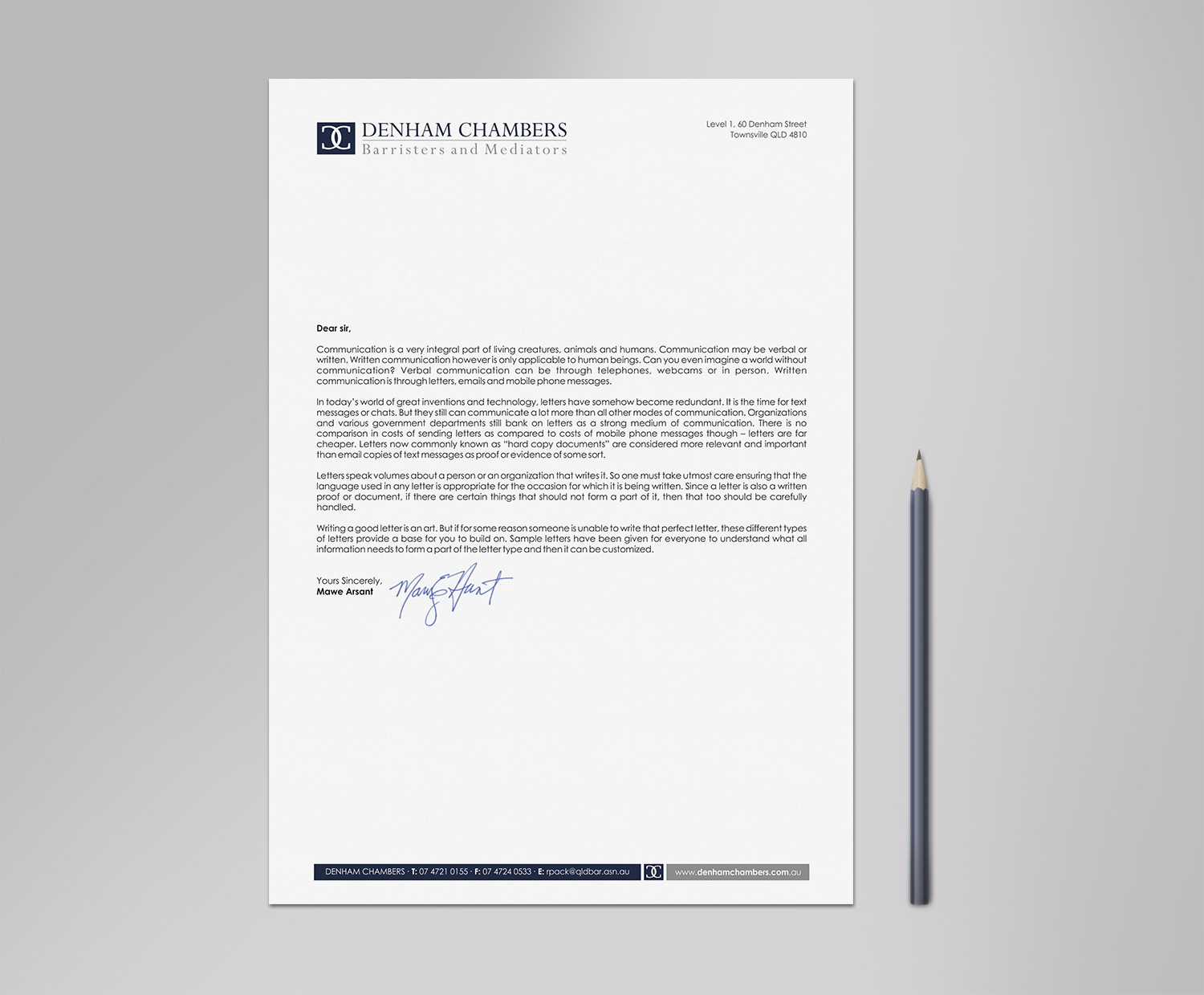 Letterhead Design by logodentity for this project | Design #8478572
