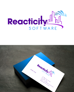 Diseño de Logo por pivotaldesign.biz para Reacticity Software | Diseño: #9206857