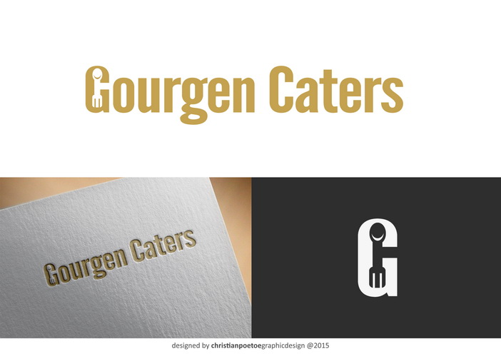 Logo Design by christianpoetoe for Gourgen Caters | Design #8480563