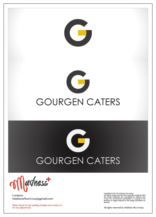 Logo-Design von MadnessPlusGroup für Gourgen Caters | Design #8492096
