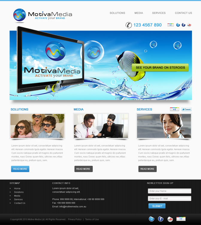 Web-Design von rajesh prn für dieses Projekt | Design #428057