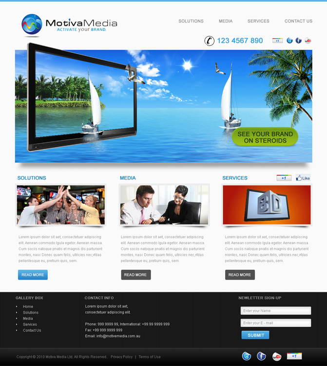 Web Design by rajesh prn for this project | Design #430201