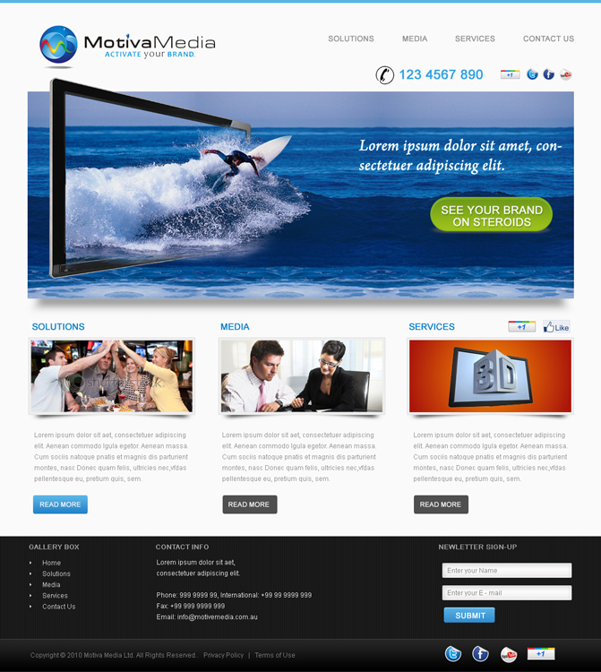 Web Design by rajesh prn for this project | Design #434380