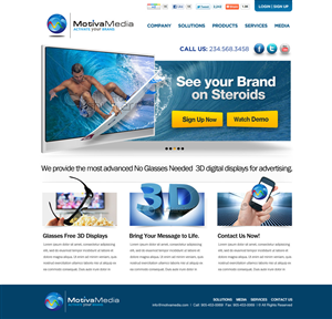Web Design by Robert Marks for this project | Design: #428638