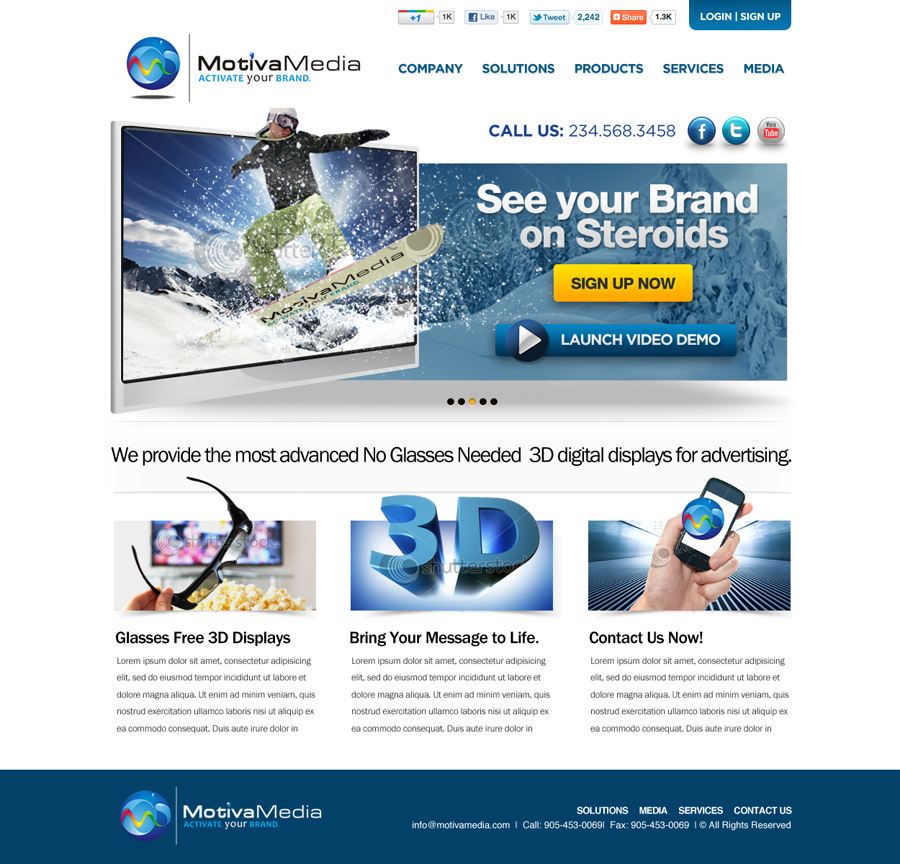 Diseño Web por Robert Marks para este proyecto | Diseño #428639