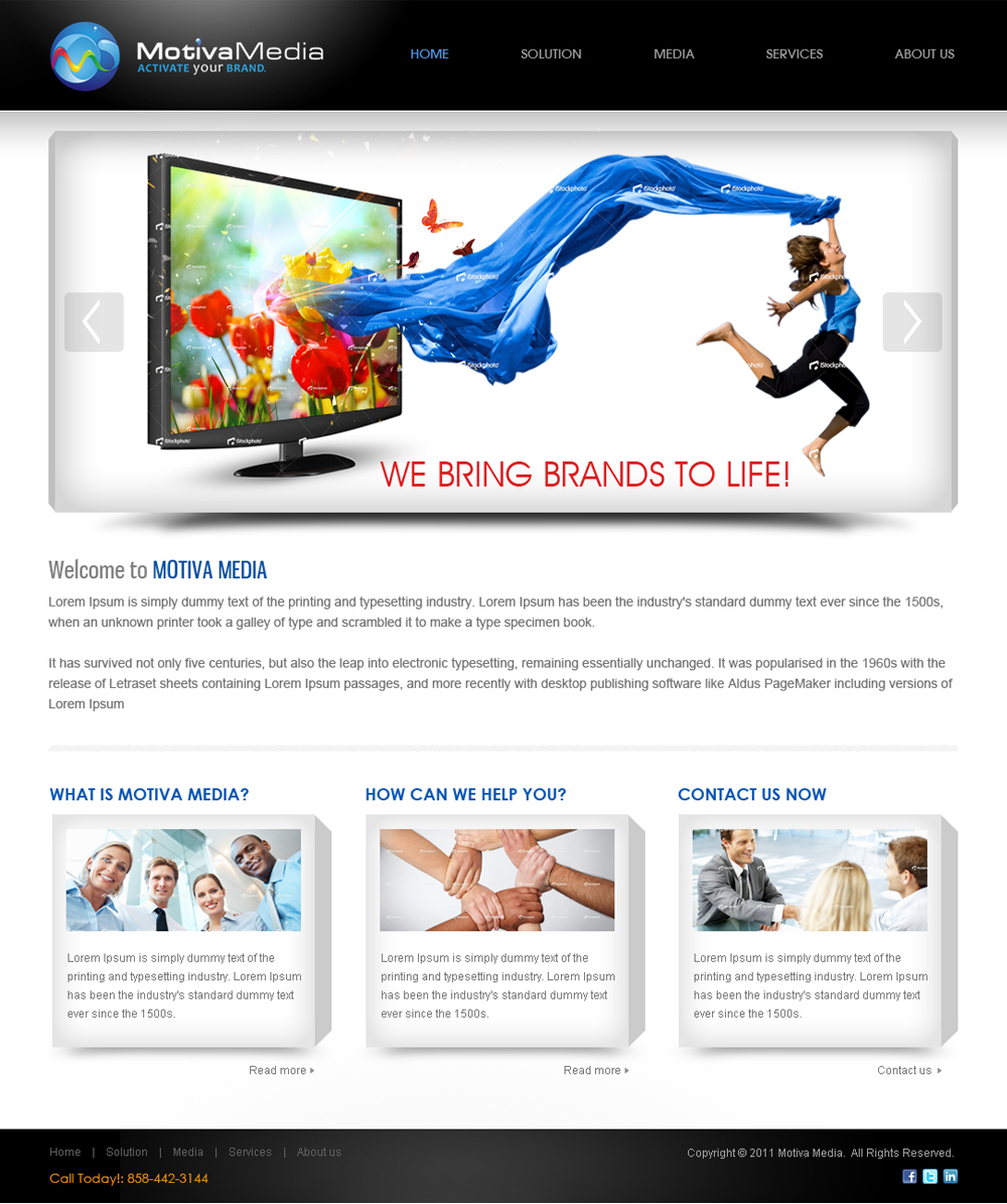 Web Design by Mayank Patel for this project | Design #432040