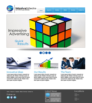 Web Design by Parul for this project | Design: #430303