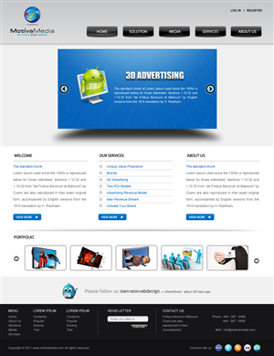 Web Design by pb for this project | Design: #432033