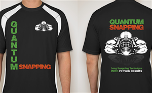 T-Shirt-Design von HexSeven Designs für Quantum Snapping  | Design: #2015489