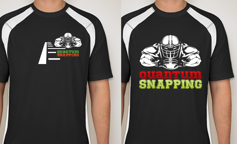 T-shirt Design by HexSeven Designs for Quantum Snapping  | Design #2019992