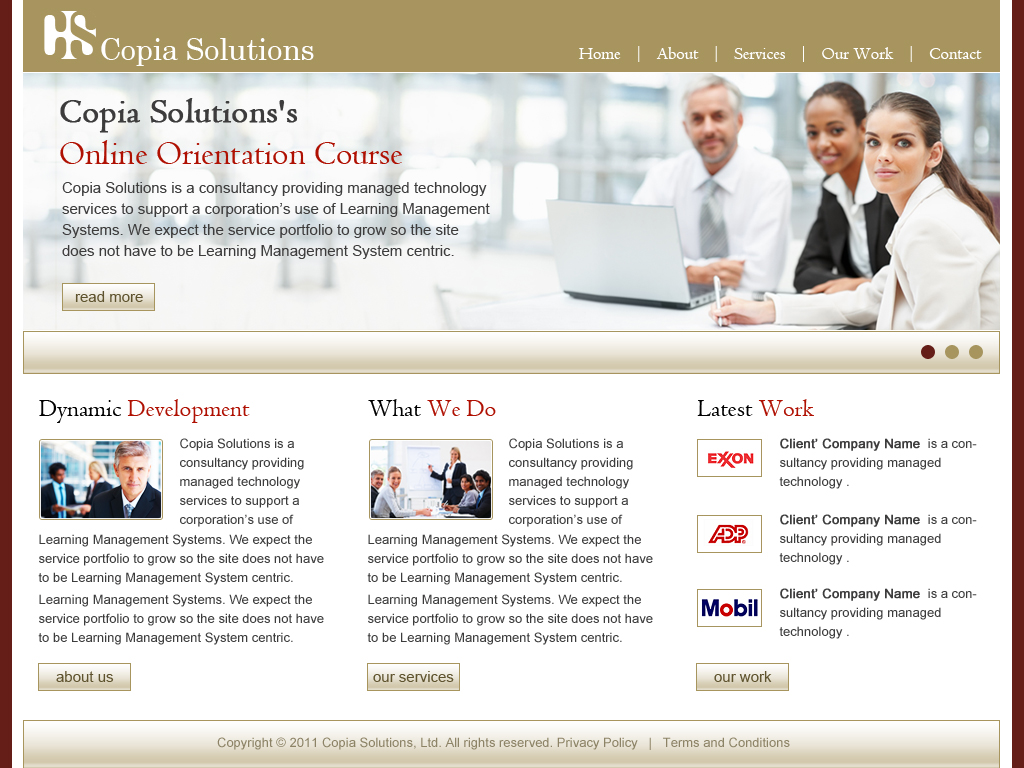 Web Design by inspiredart for this project | Design #408251