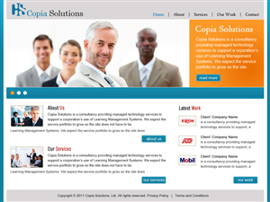 Web Design by inspiredart for this project | Design #408548