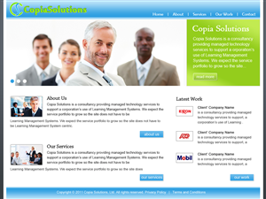 Web Design by inspiredart for this project | Design: #416623