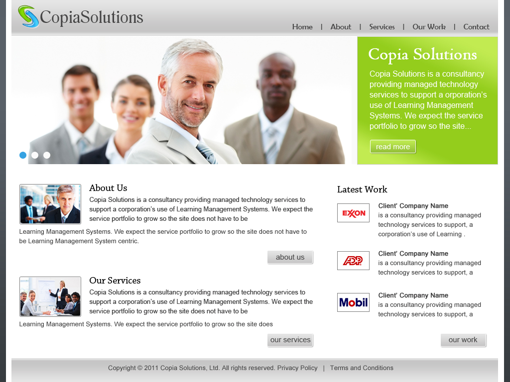 Web Design by inspiredart for this project | Design #416625