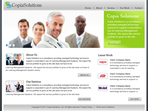 Web Design by inspiredart for this project | Design: #416625
