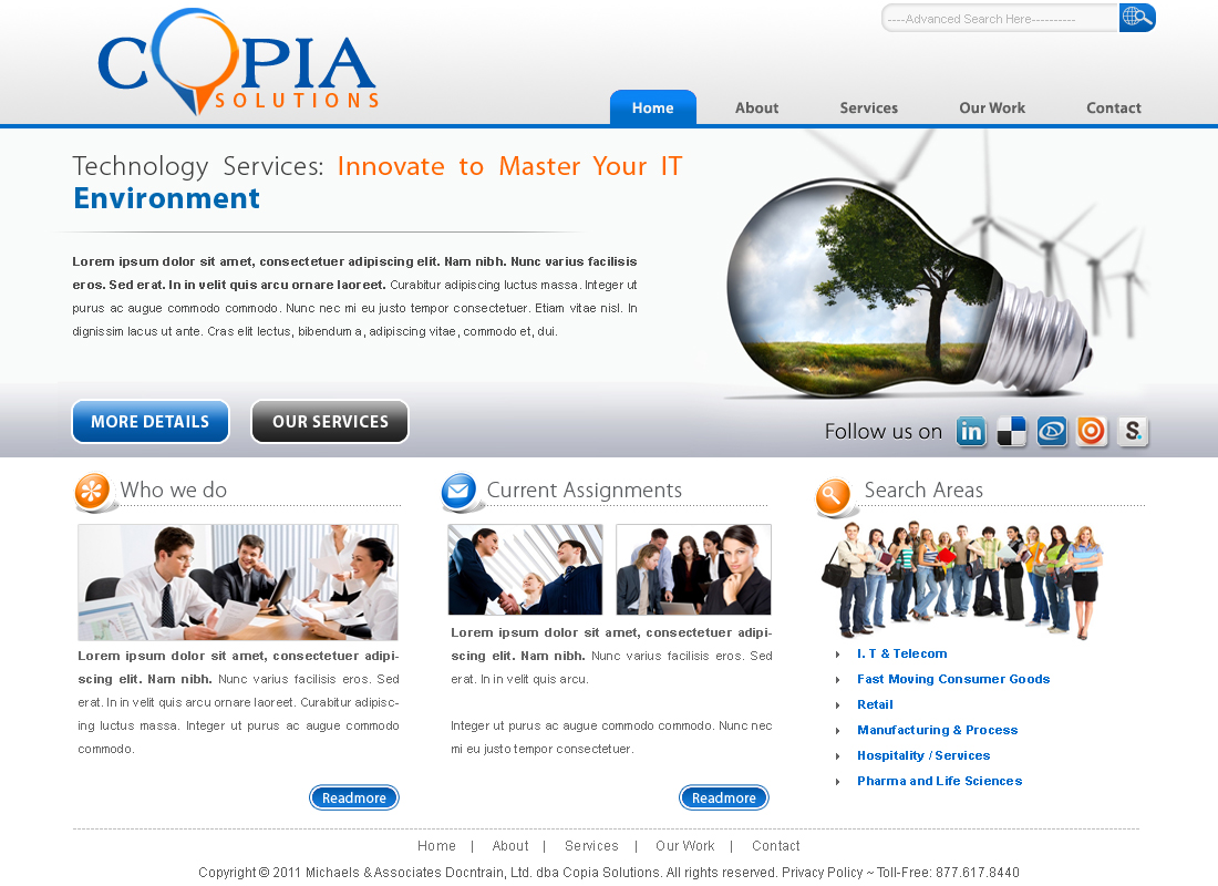 Diseño Web por webxvision para este proyecto | Diseño #417740