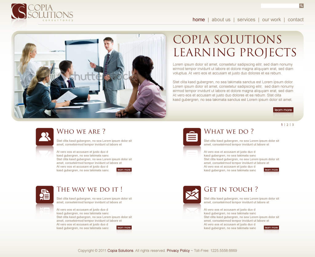 Web Design by shonecom for this project | Design #419610