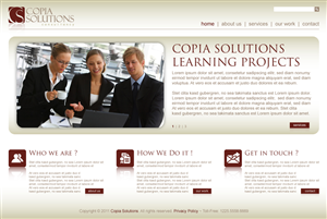 Web Design by shonecom for this project | Design #421960