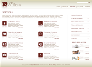 Web Design by shonecom for this project | Design: #421964