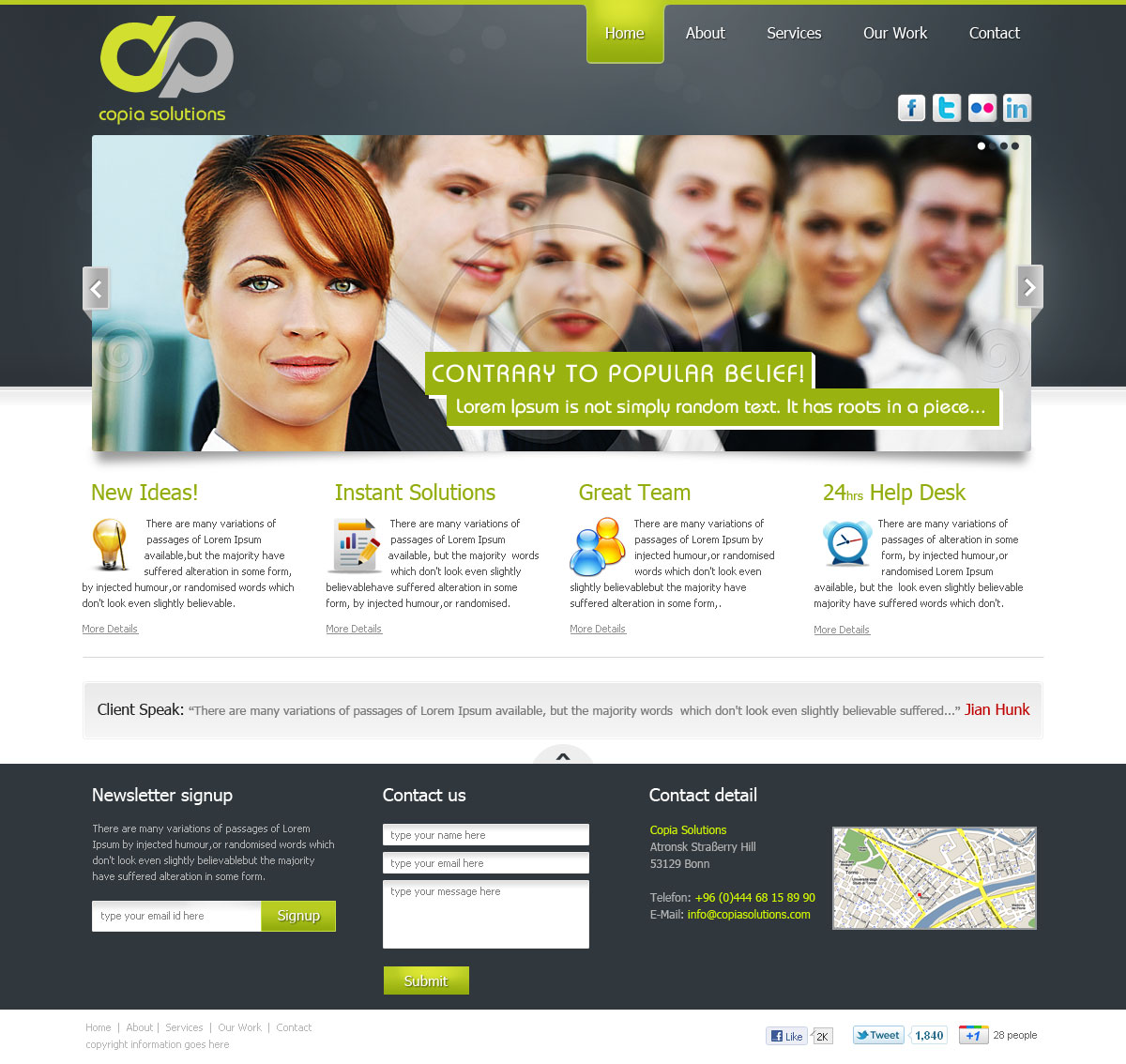 Web Design by ColorWebWorld for this project | Design #417008