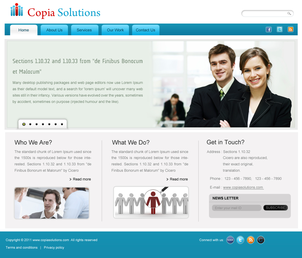 Web Design by pb for this project | Design #408054