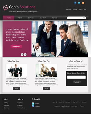 Web Design by pb for this project | Design: #408104