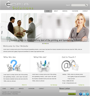Web Design by pb for this project | Design: #408345