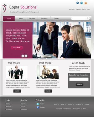 Web Design by pb for this project | Design: #416197