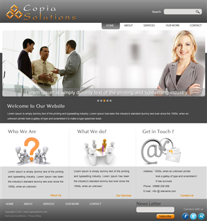 Web Design by pb for this project | Design: #416440