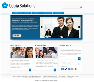 Web Design by pb for this project | Design: #416443