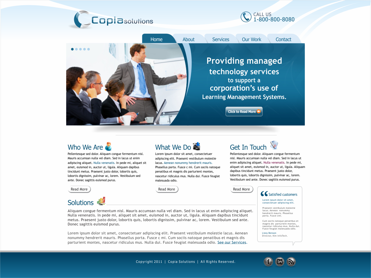 Web Design by CreativeIyke for this project | Design #416957